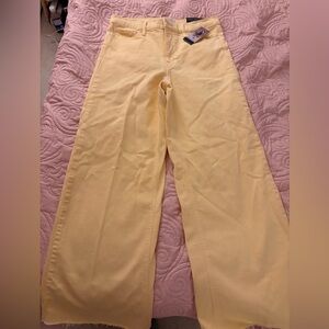 NWT Sz6 Sofia by Sofia Vergara Women's Margot Wide Crop Super High Rise Jeans